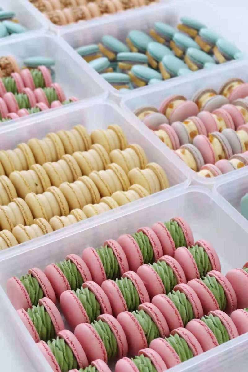 綠開心果醬做馬卡龍和餅干(圖2) 綠開心果醬做馬卡龍和餅干(圖2)