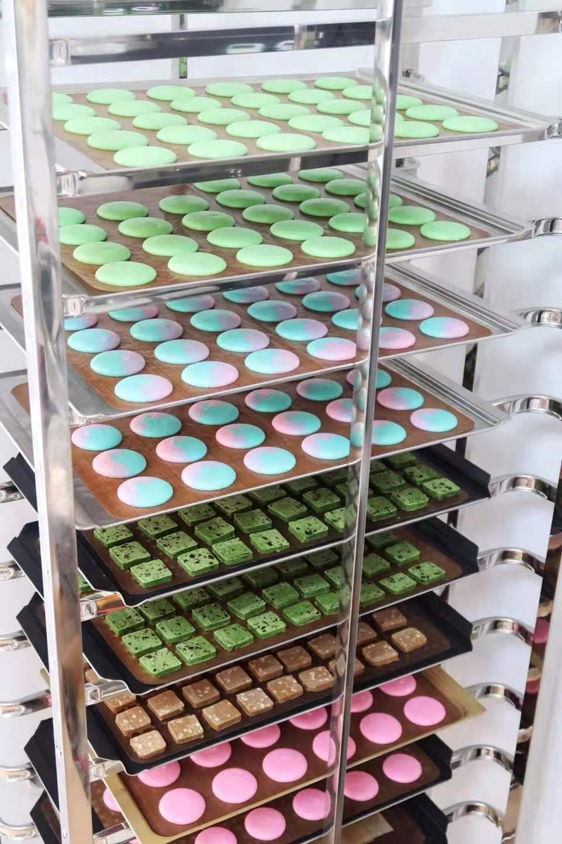 綠開心果醬做馬卡龍和餅干(圖5) 綠開心果醬做馬卡龍和餅干(圖5)